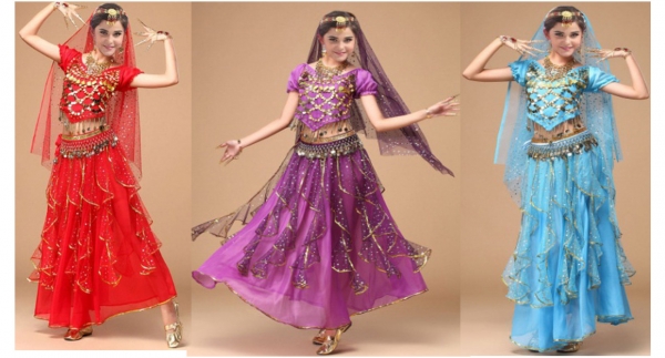 Индийский костюм для танца своими руками: два комплекта для начинающих